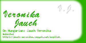 veronika jauch business card